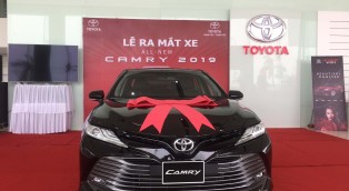 TOYOTA CAMRY 2019 CHÍNH THỨC RA MẮT TẠI ĐẠI LÝ TOYOTA DOANH THU - THANH HÓA