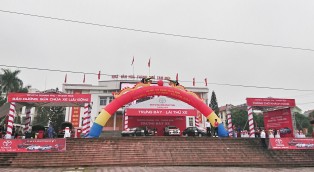 NÁO NHIỆT  THAM DỰ SỰ KIỆN LÁI THỬ XE, BẢO DƯỠNG - SỬA CHƯƠNG LƯU ĐỘNG CÙNG TOYOTA DOANH THU -THANH HÓA TẠI THÀNH PHỐ TAM ĐIỆP