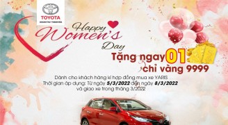 Mua xe Toyota Yaris nhận ngay 01 chỉ vàng 9999