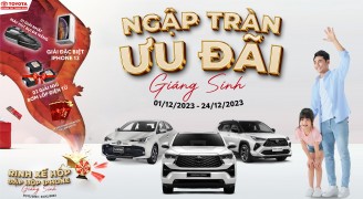 Cơ Hội Vàng Săn Xe Toyota - Rinh Ngay Iphone 13 cùng nhiều giải thưởng, quà tặng hấp dẫn. Duy nhất chỉ có tại Toyota Doanh Thu Thanh Hóa trong tháng 12
