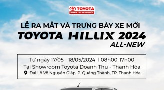 Lễ ra mắt và trưng bày xe Toyota Hilux 2024 All- New