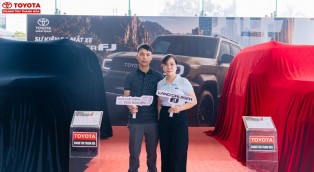 Sự kiện Ra mắt Toyota Land Cruiser FJ tại Toyota Doanh Thu - Thanh Hoá diễn ra thành công tốt đẹp