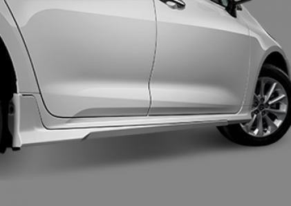 Ốp hướng gió sườn xe