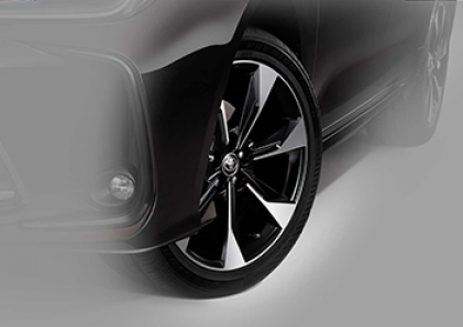 Vành đúc 17 inch (bạc)