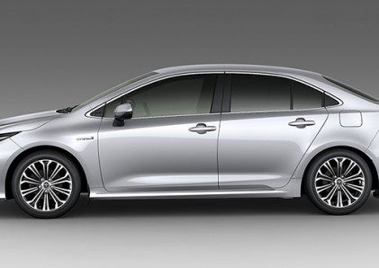 Thiết kế mặt bên xe