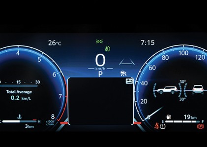 Cụm đồng hồ kĩ thuật số